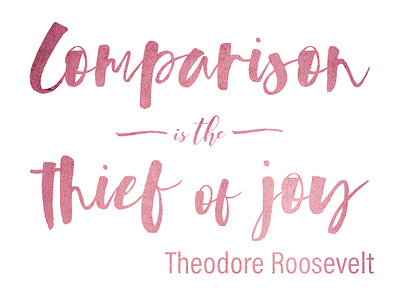 Comparison Thief 1080x810px design inspirational quote typography