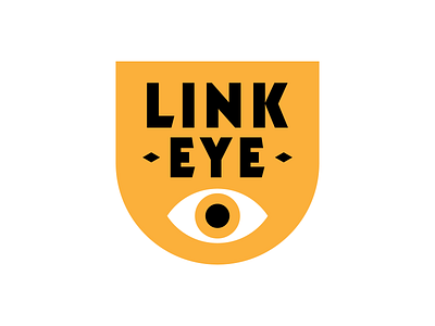 Link Eye Logo art branding design flat icon illustration illustrator logo minimal vector