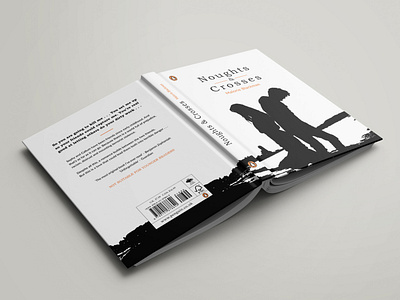 Naughts & Crosses Book Cover book bookcover bookcoverdesign clean contrast graphicdesign print design simplistic