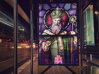 The New Pope - John Malkovich Artwork