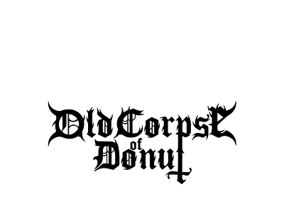Black metal style blackmetal design designinpiration font illustrator ilustrator metal type typography