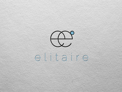Elitaire Logo adobe illustrator graphic design logo logo design