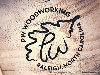 PW Woodworking Logo