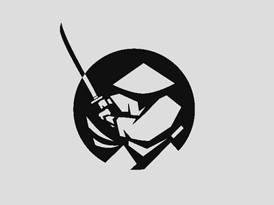 A Samurai warrior artwork creative design dribbble graphics uiux wallart