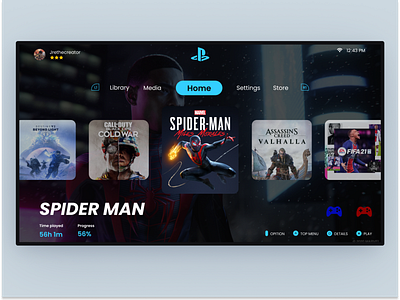 Ps5 Home screen redesign.