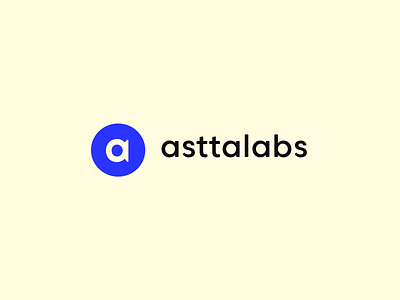 Asttalabs logo app design branding creative design design dribbble logo