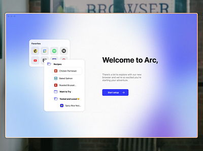 Arc app design arc creative design