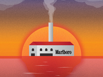 Marlboro illustrator marlboro cigarette