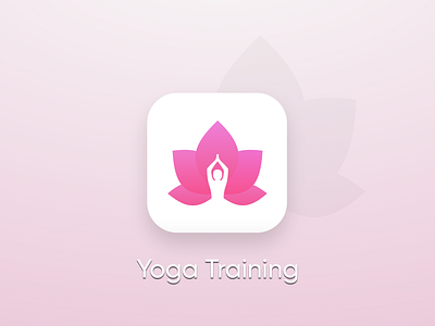 Yoga training App Icon