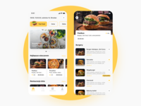 Food App by Magdalena Jablonka on Dribbble