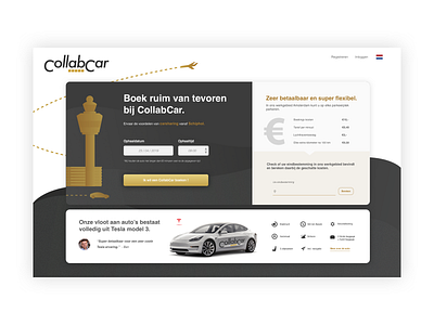 CollabCar Bookingsite for carsharing