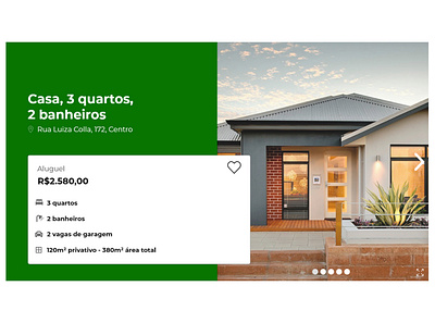 Projeto Imobills adobe adobe xd apartament beauty clean ui design green home photo real estate ui