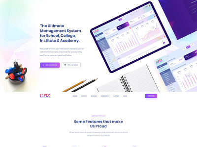 ERP Landing Page