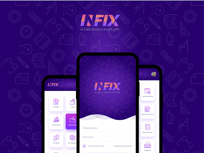 Infixedu Mobile App - Education Mangaement System