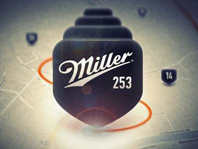 Miller Party Pin