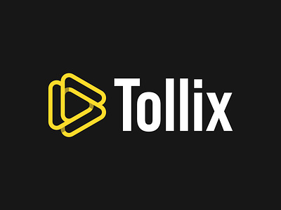 Tollix art branding concept filmmaker icon lockup logo type typography vector video videography videography logo