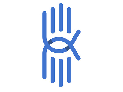 Hand + Fish Logo