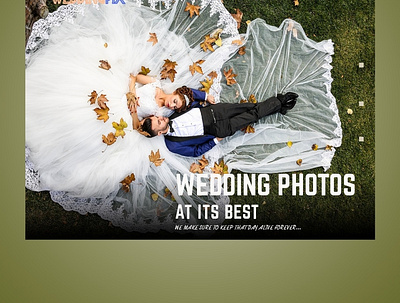 Wedding pix design design graphic graphicdesign interface landingpage photoshop ui uidesign ux web webdesign website