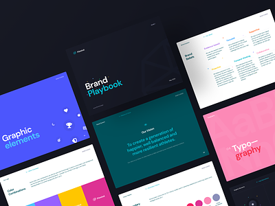 Arete / Brand Book app book brand branding chatbot colorful dark fitmind fitness green guidelines illustration ios mobile styleguide ui ux