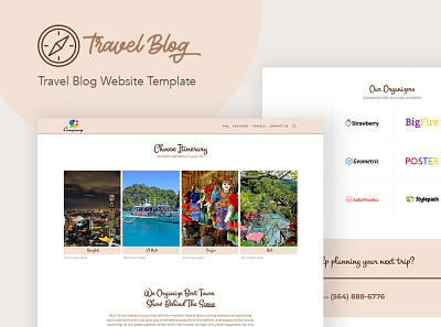 Travel Blog - WordPress Theme for Traveling Stories design gutenberg travel wordpress theme