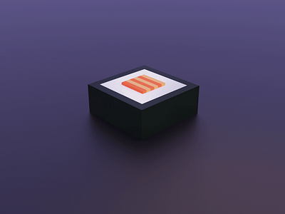 That's a sushi block in minecraft