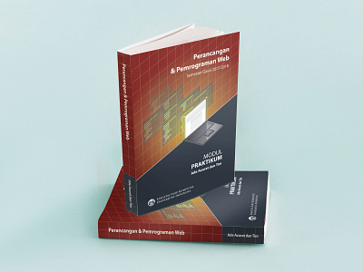 Book Cover Web Design cover book fasilkom modul pemrograman