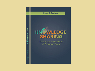 Knowledge Sharing Cover Book cover art cover book cover design illustration knowledge sharing