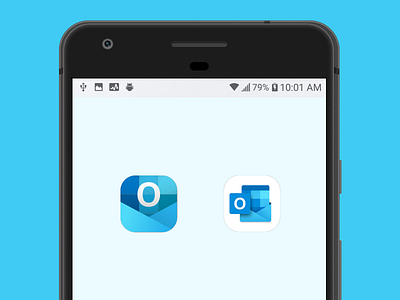 Redesign Outlook App Icon for Mobile