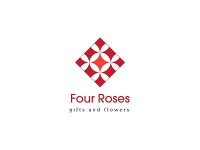 4 roses logo logo