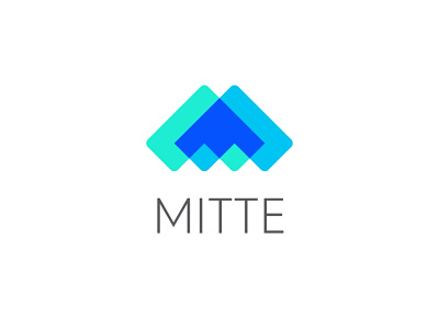 Mitte logo branding design digital graphic design logo minimal vector