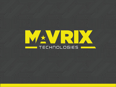 Mavrix Logo branding logo