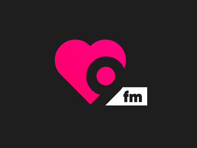 Love 9 FM logo logo design logos