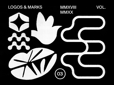 Logos & Marks Collection .03 brand identity branding brandmark graphicdesign identity design illustration logo logomark logotype mark marks minimal sign symbol