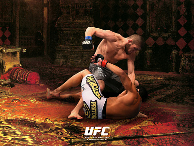UFC art bkzcreative classicart collage design mixedmartialarts ufc