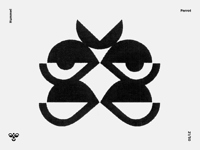Parrot bird branding brandmark graphicdesign hummel logo logomark mark marks modernism parrot sign symbol symbol icon