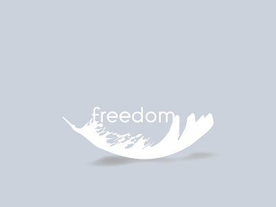 Timid Freedom illustration typography