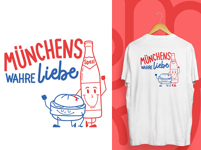 Münchens wahre Liebe food foodblog leberkas leberkäse leberkäse merchandise munich münchen shirts spezi