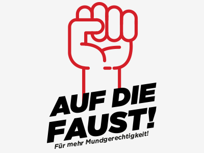 Auf die Faust Logo