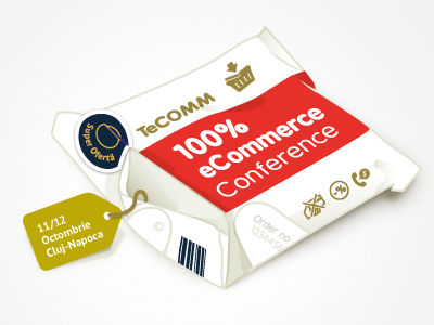 Tecomm conference ecommerce package tag web