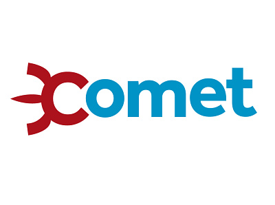 comet adobe branding comet dailylogochallenge design graphicdesign illustrator rocketship