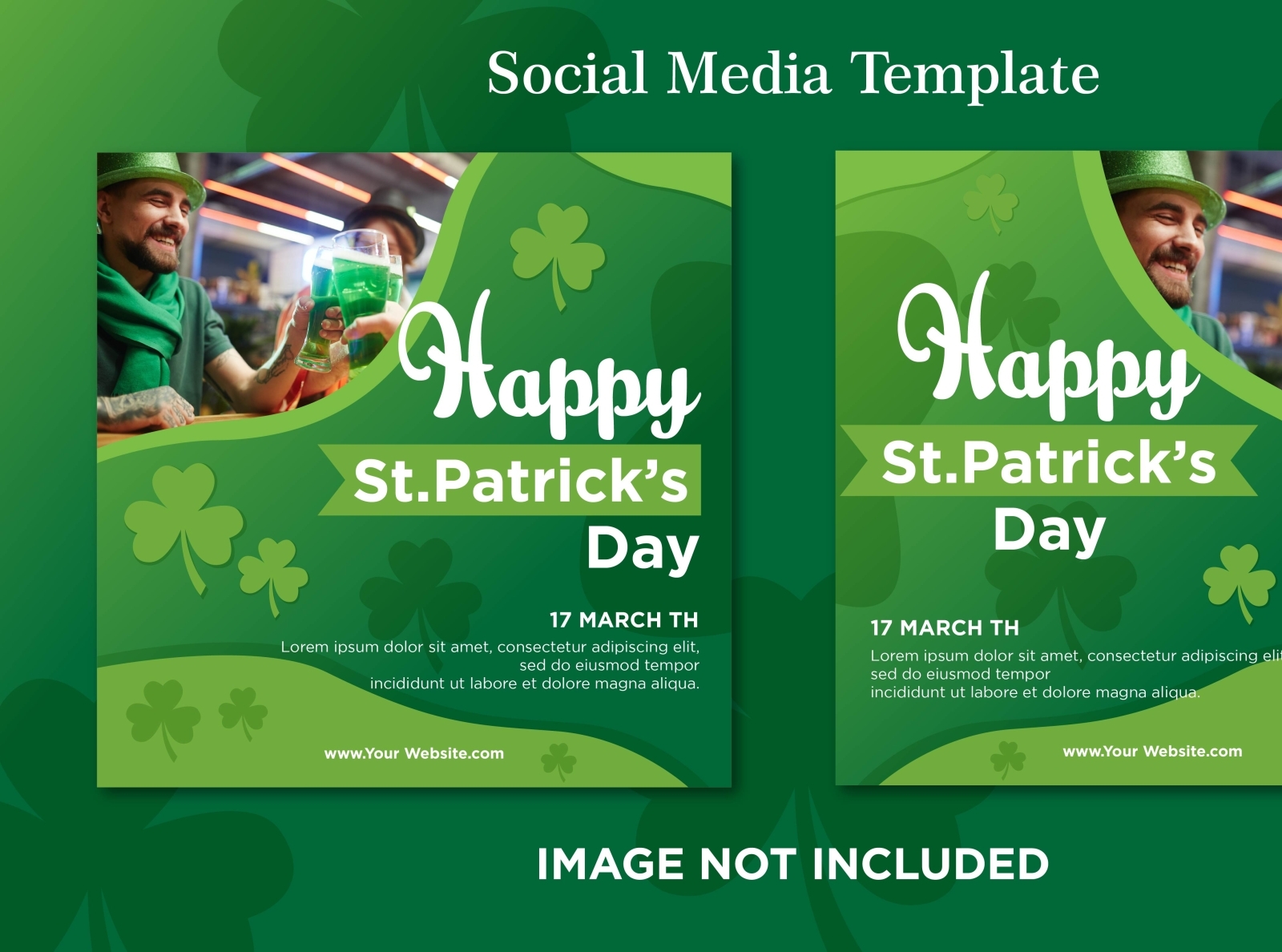 Happy St. Patrick's Day Template