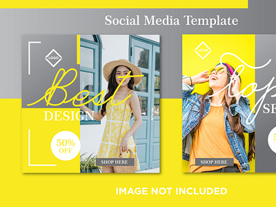 big sale social media template