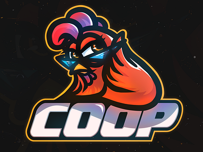 Chicken logo esports, mascot