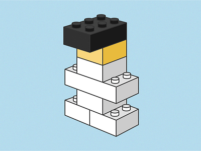 Lego Elvis 🤩 bold lines elvis elvis presley icon illustration illustrator lego simplicity simplistic vector vector artwork vector graphics