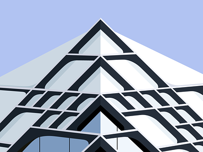 Sheffield Architecture Series architectural architecture buildings digital art illustration illustrator sheffield simplistic vector vector illustration vectors
