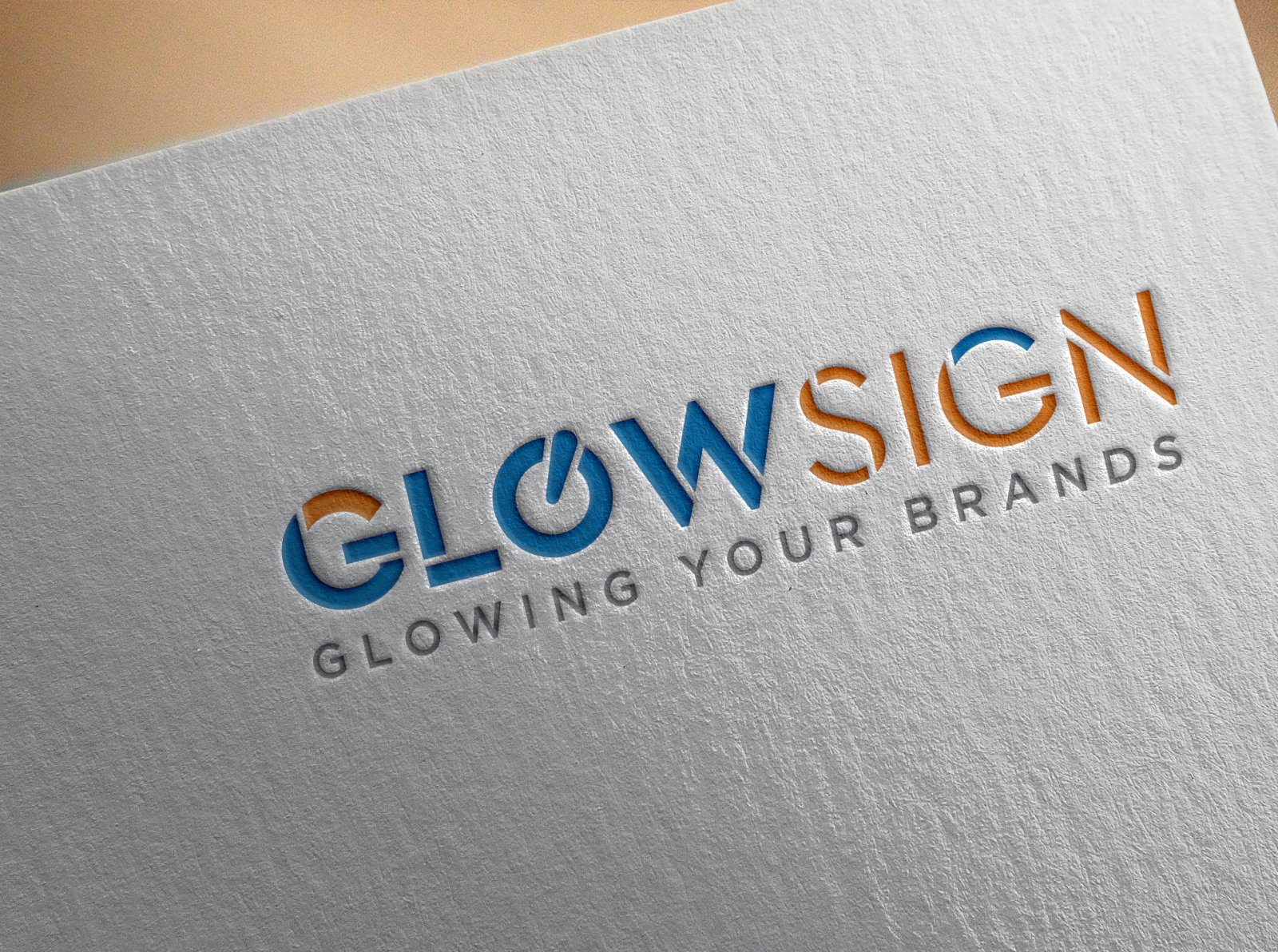 Glowsign logo by LAL kreation on Dribbble