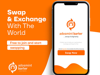ADOSMINT BARTER - Brand Identity & UI Design