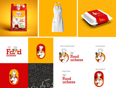 The Fooduchess - Brand & Identity Design branding design graphic design logo minimal typography