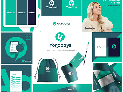 Yogopays - Brand & Identity design branding design graphic design logo minimal typography ui ux vector