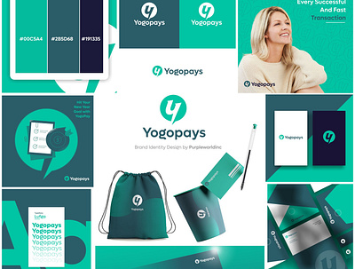 Yogopays - Brand & Identity design branding design graphic design logo minimal typography ui ux vector